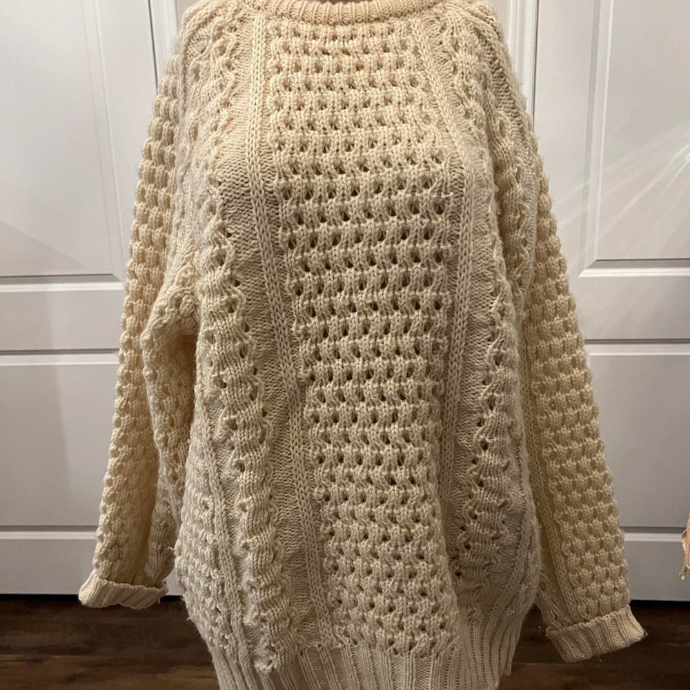 Vintage lord jeff cream sweater